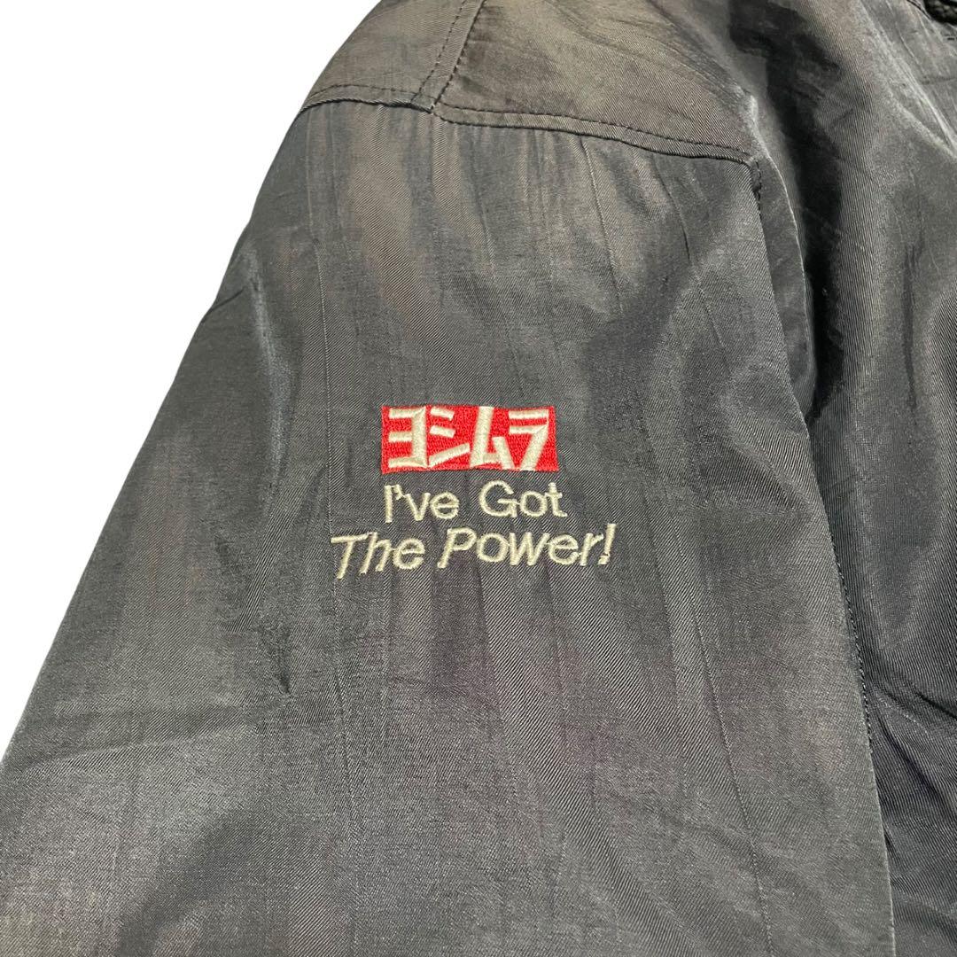 企業 日本製 ヨシムラ 当時物 90s MA-1風 ジャケット 珍品 レア