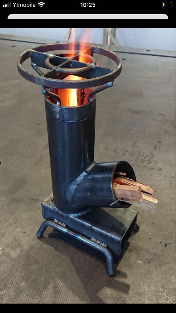 ロケットストーブ コンロ 薪ストーブ　新品未使用　防災