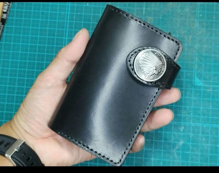 Ree　レザーウォレット　ブラック