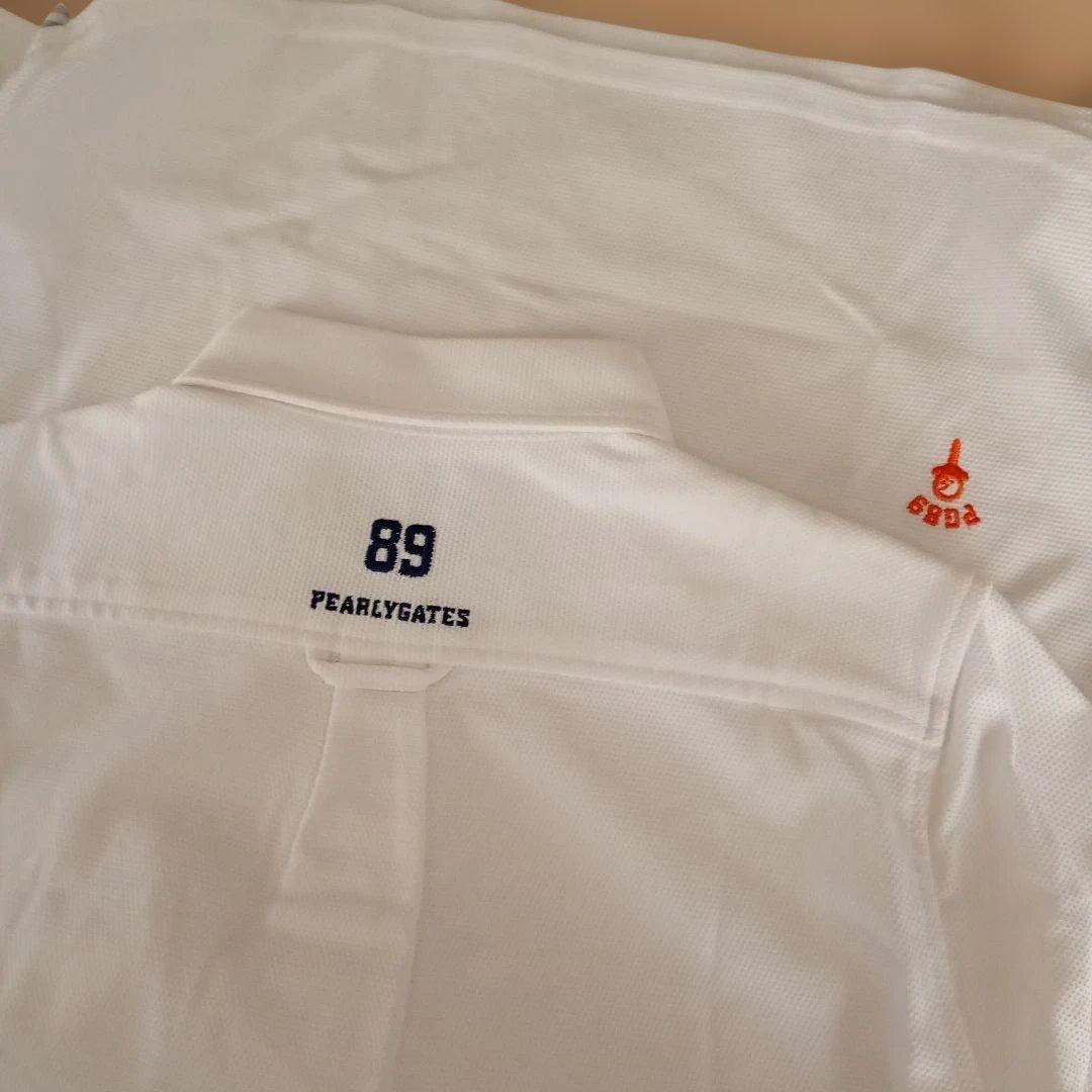 パーリーゲイツレディースコットンシャツサイズM