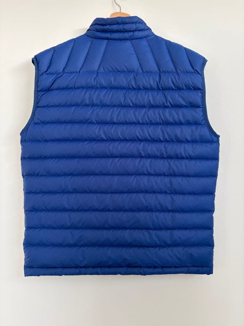 Patagonia メンズ ダウンベスト M 青