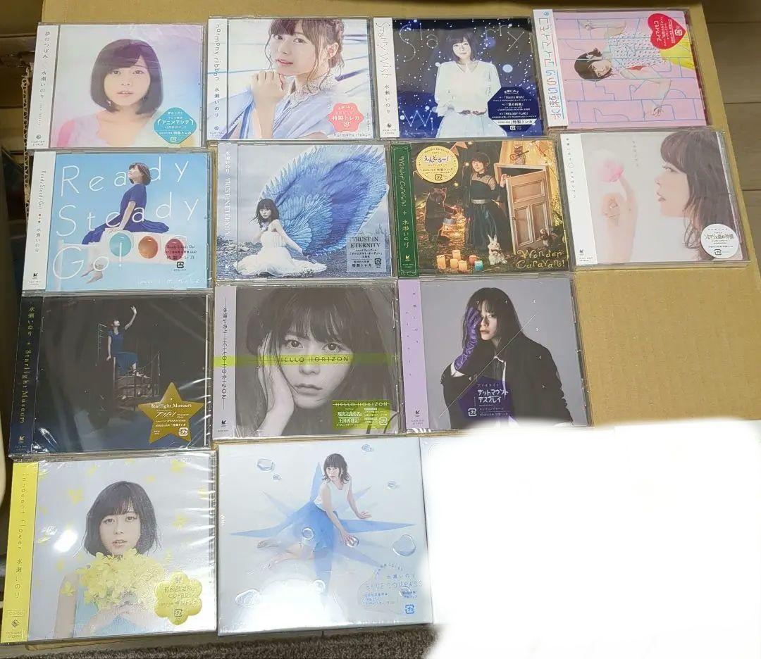 水瀬いのり　初回限定版　未開封　CD　シングル　アルバム　セット