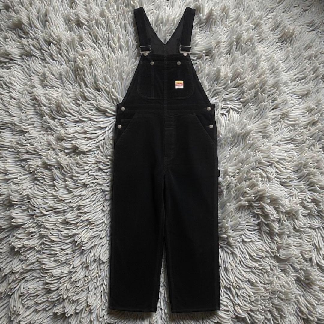 極美品⭐︎PAYDAY ペイデイ オーバーオール サロペット コーデュロイ　黒