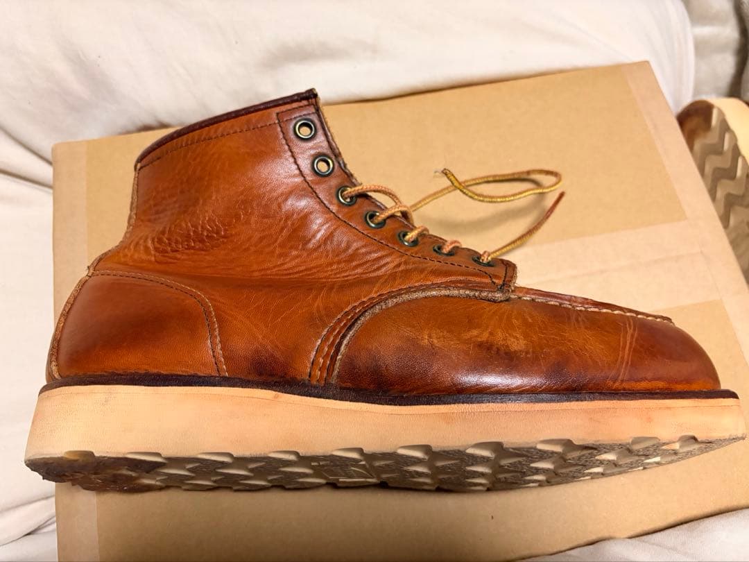 縦羽　02年製レッドウイング875 US9.5 27.5E ソール張り替え済み