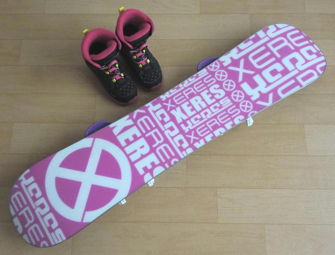 ■■12月・1月限定■送料無料■XERES■子供用スノボセット■118/22■■