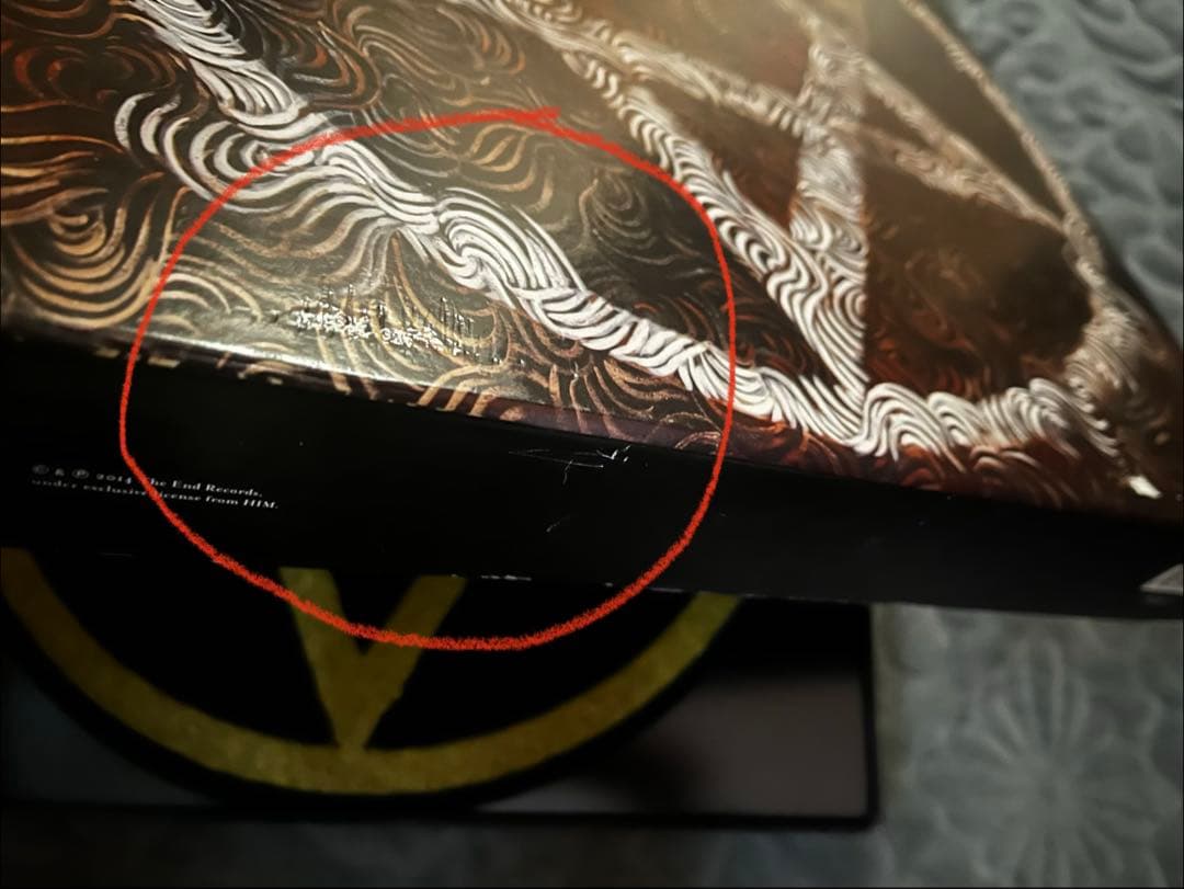 HIM レコード BOX ＋Tears on Tape LP