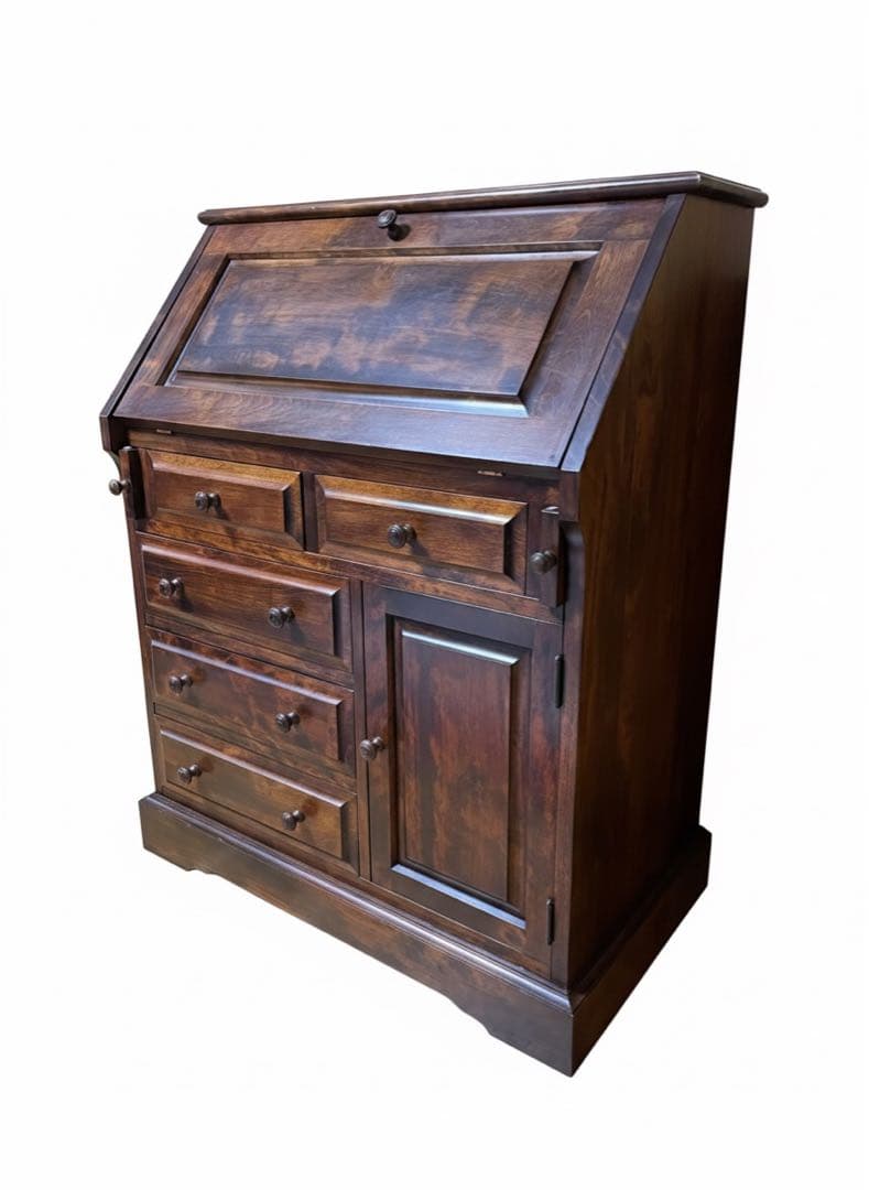 ライティングビューロー/デスク/ジャパンビンテージ/アンティーク/旭川家具/民芸