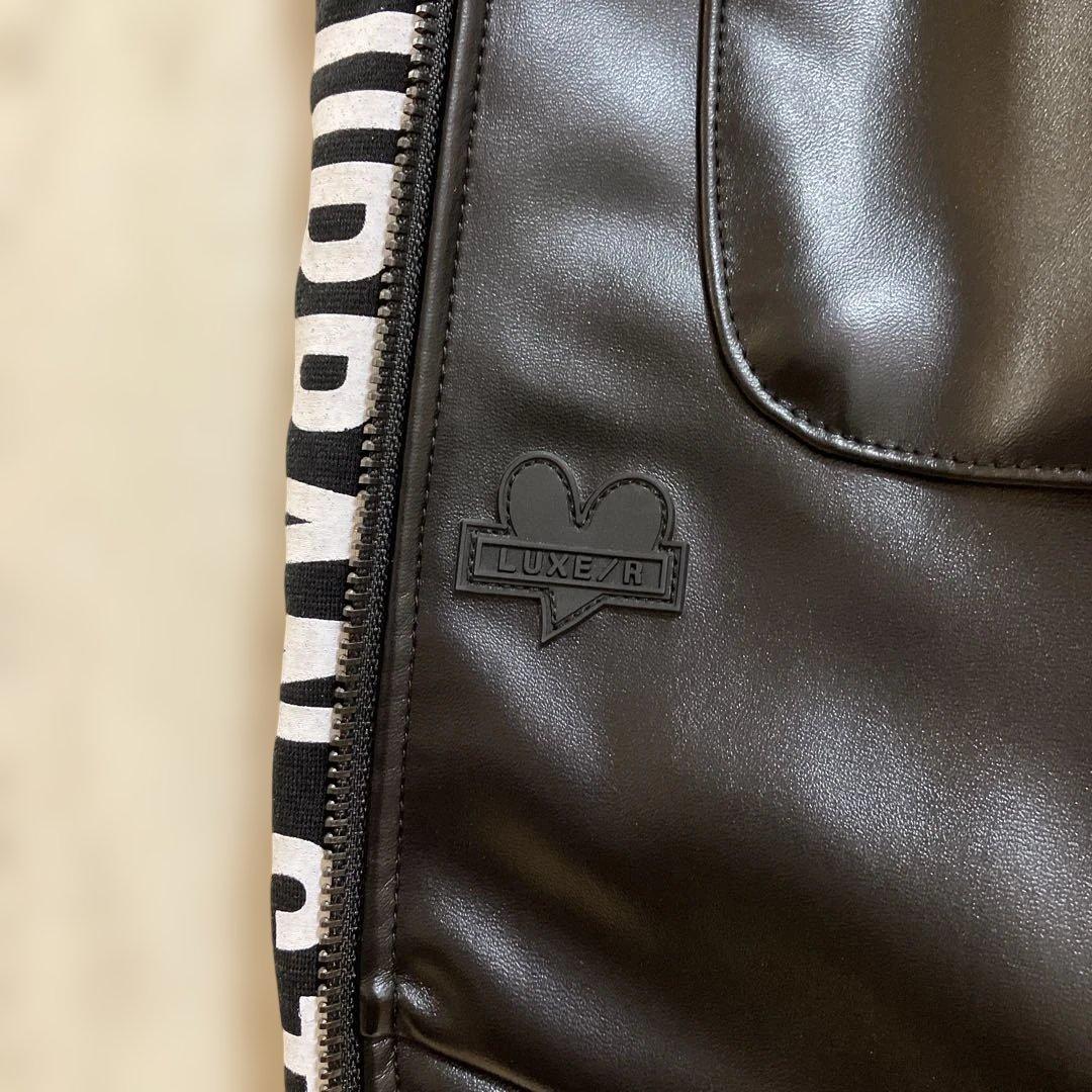 LUXE/R PUレザーパンツ