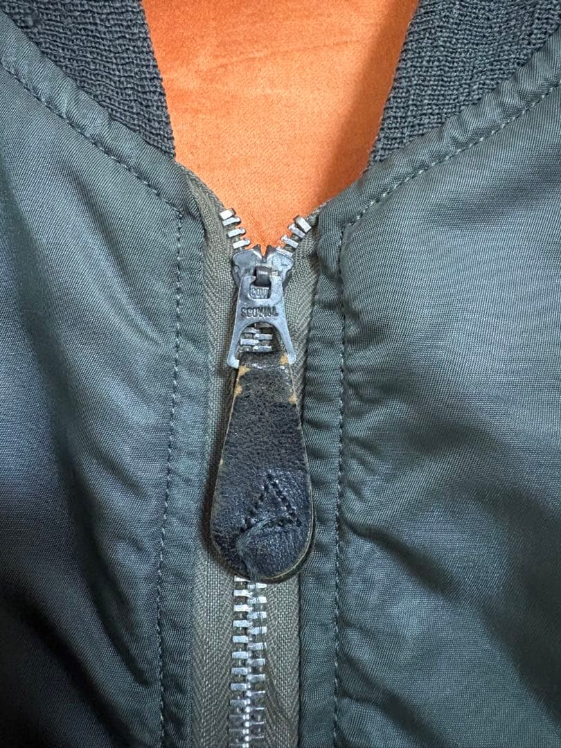 70s l2b フライトジャケット　表記サイズL