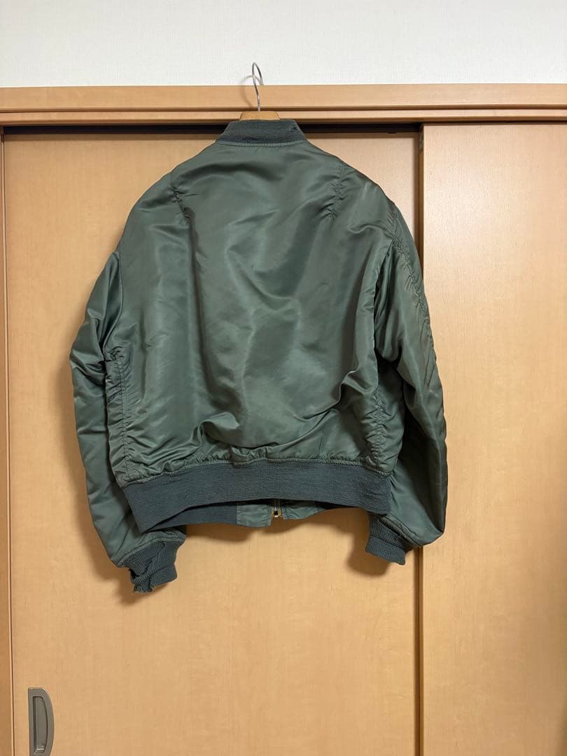 70s l2b フライトジャケット　表記サイズL