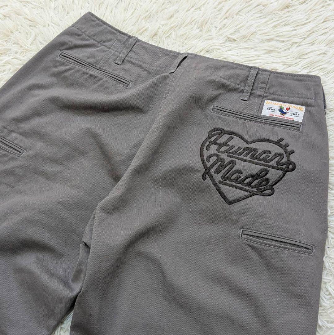 HUMAN MADE ヒューマンメイド ミリタリー チノパン ワークパンツ 刺繍