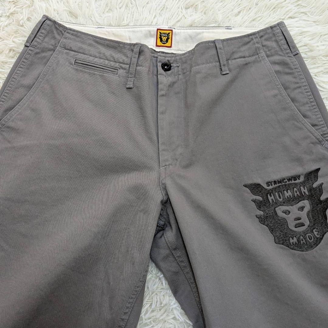 HUMAN MADE ヒューマンメイド ミリタリー チノパン ワークパンツ 刺繍