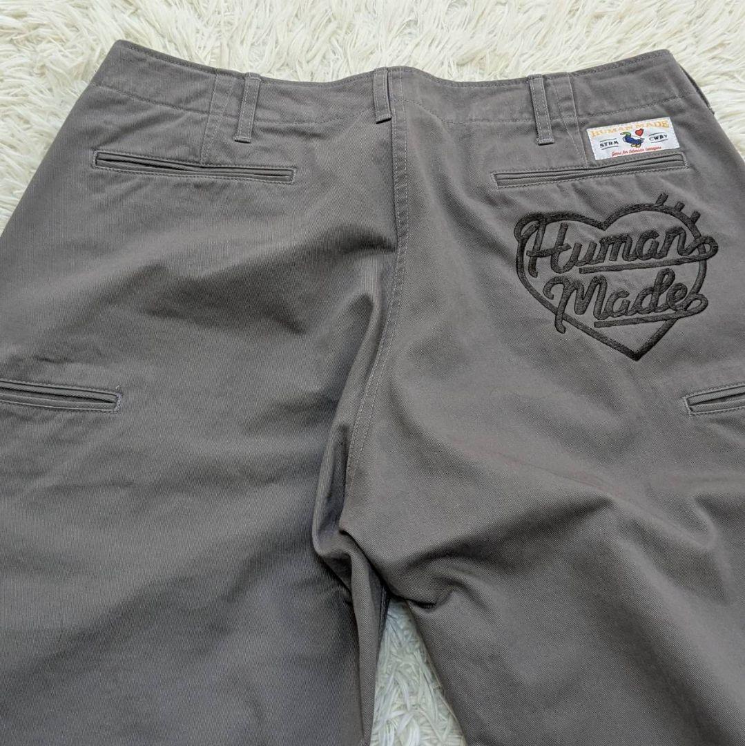 HUMAN MADE ヒューマンメイド ミリタリー チノパン ワークパンツ 刺繍