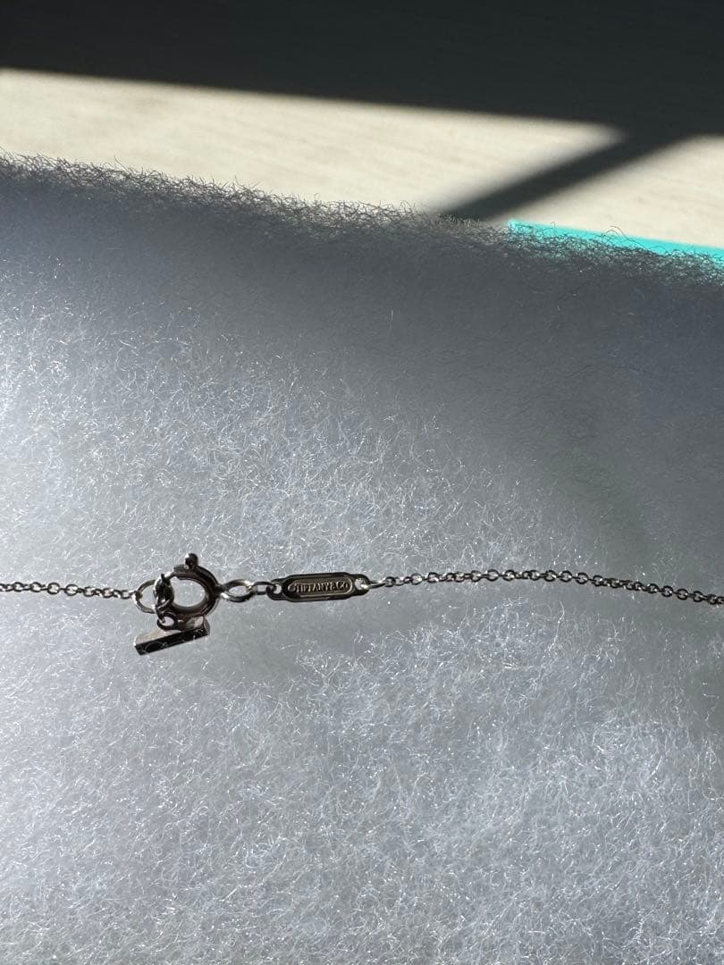 Tiffany Tスマイルネックレス シルバー