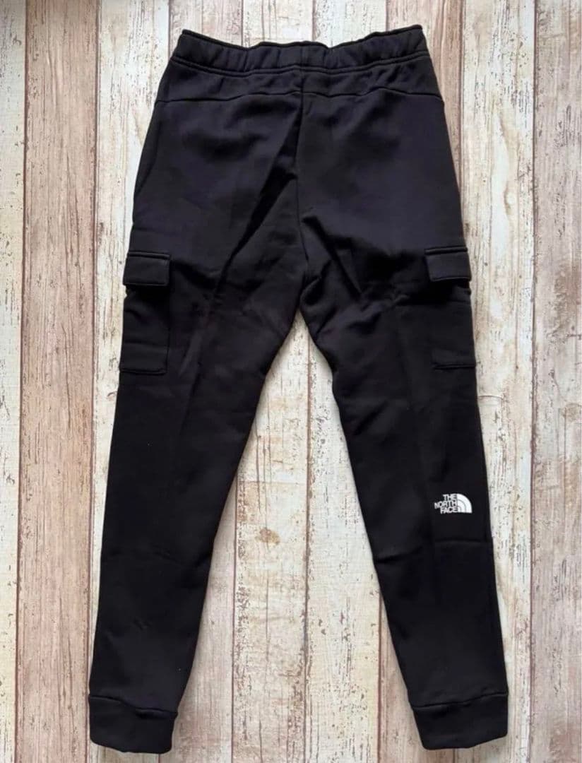 【海外限定】TNF カーゴパンツ メンズ　ジュニア　ブラック　 170