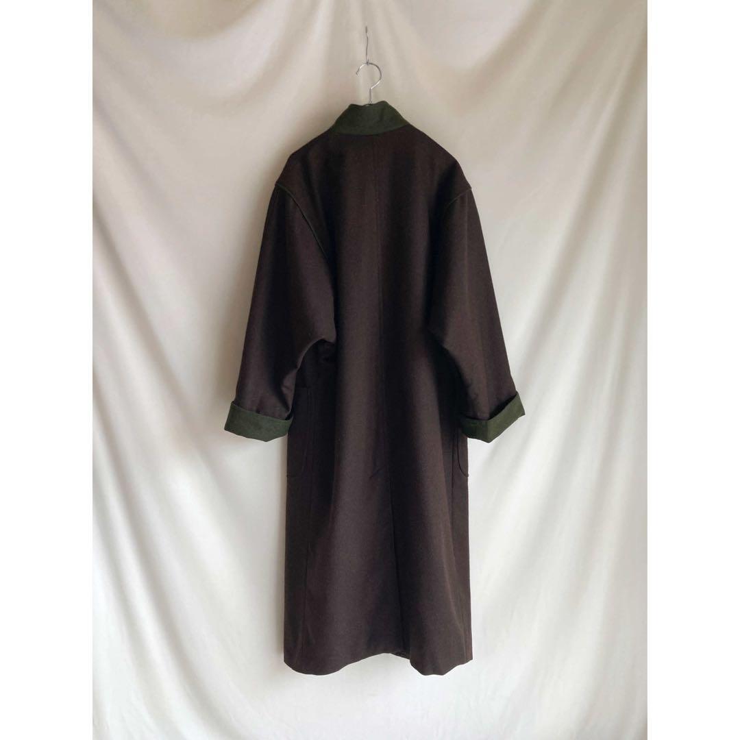 Used チロル伝統アイテム♡ ブラウン×グリーン ビッグ ローデンコート