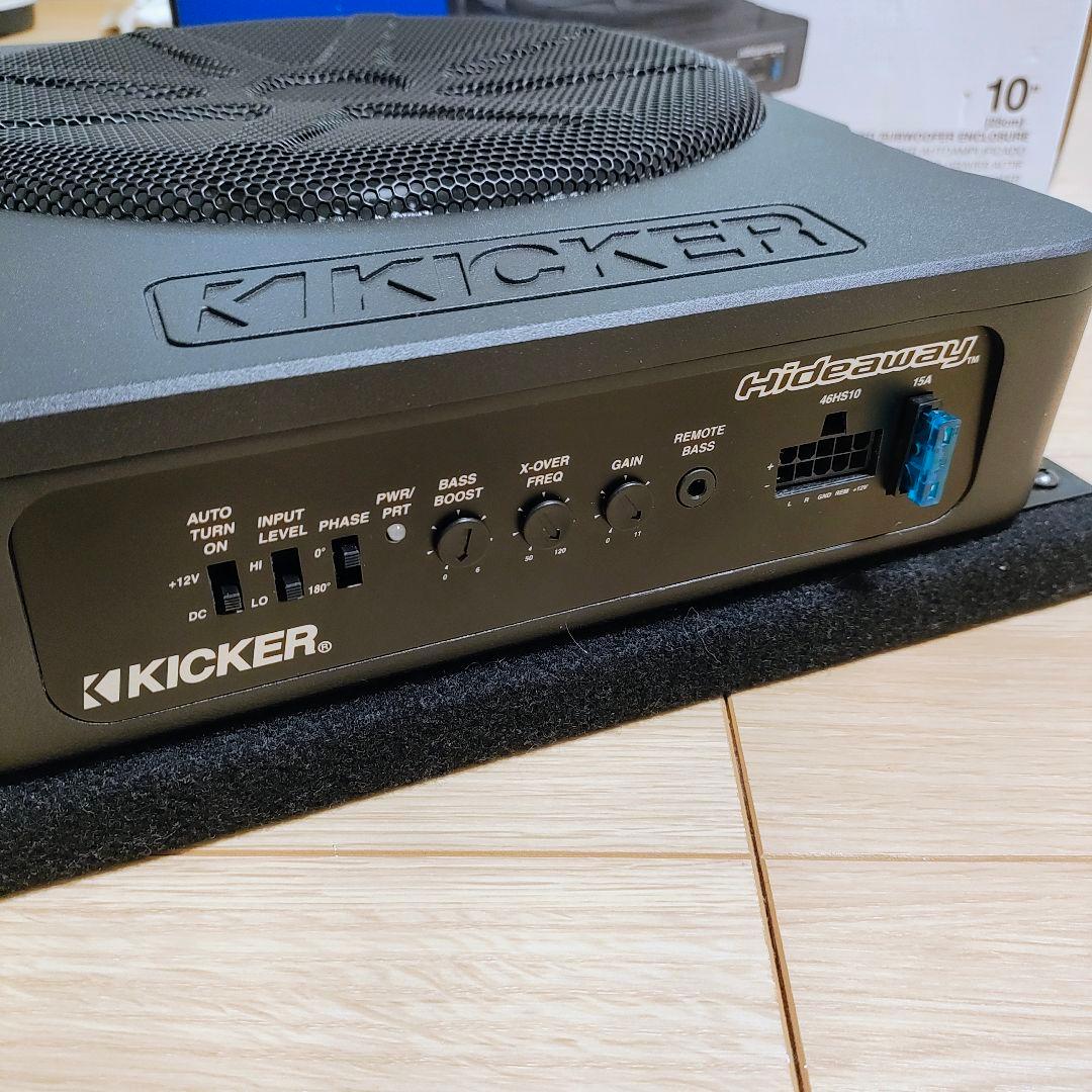 KICKER Hideaway HS10 10インチウーファー