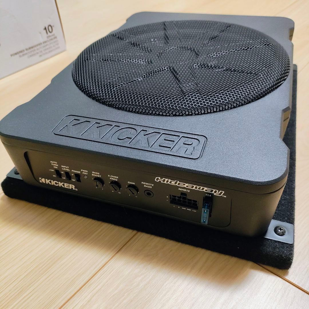 KICKER Hideaway HS10 10インチウーファー