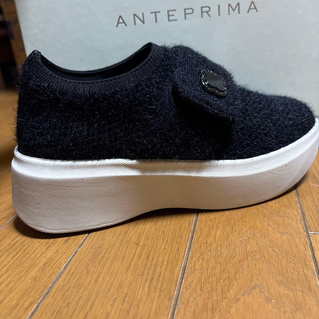 ANTEPRIMA ブラック 厚底スニーカー
