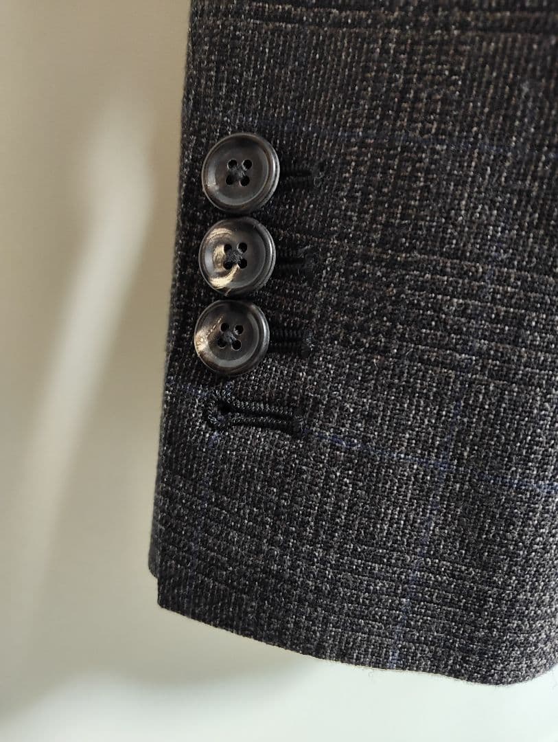 けんてぃぬす様　スーツ　セットアップ　ブラウングレー　チェック