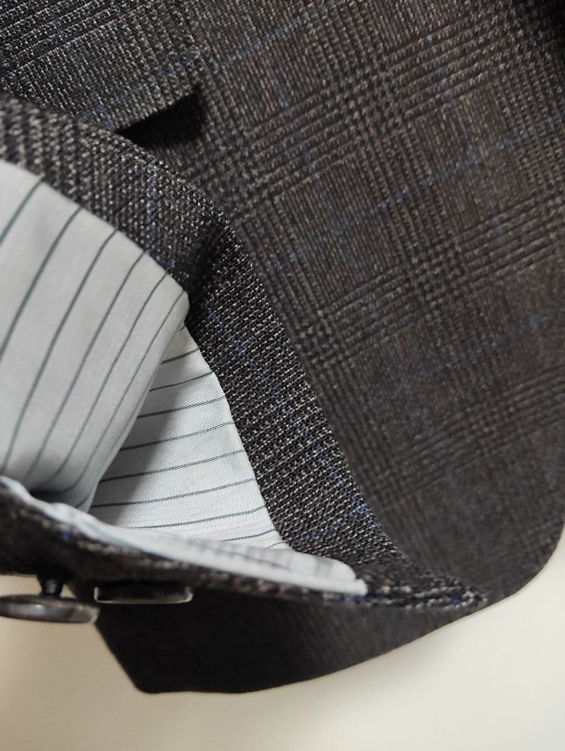 けんてぃぬす様　スーツ　セットアップ　ブラウングレー　チェック