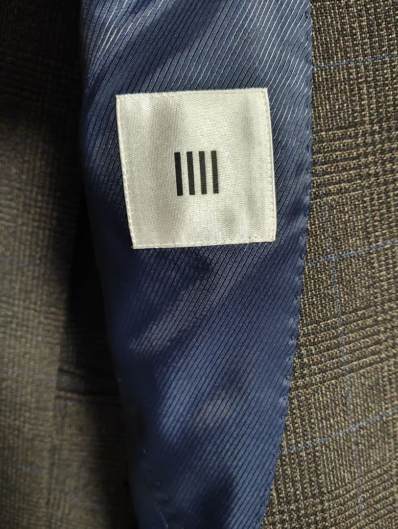 けんてぃぬす様　スーツ　セットアップ　ブラウングレー　チェック