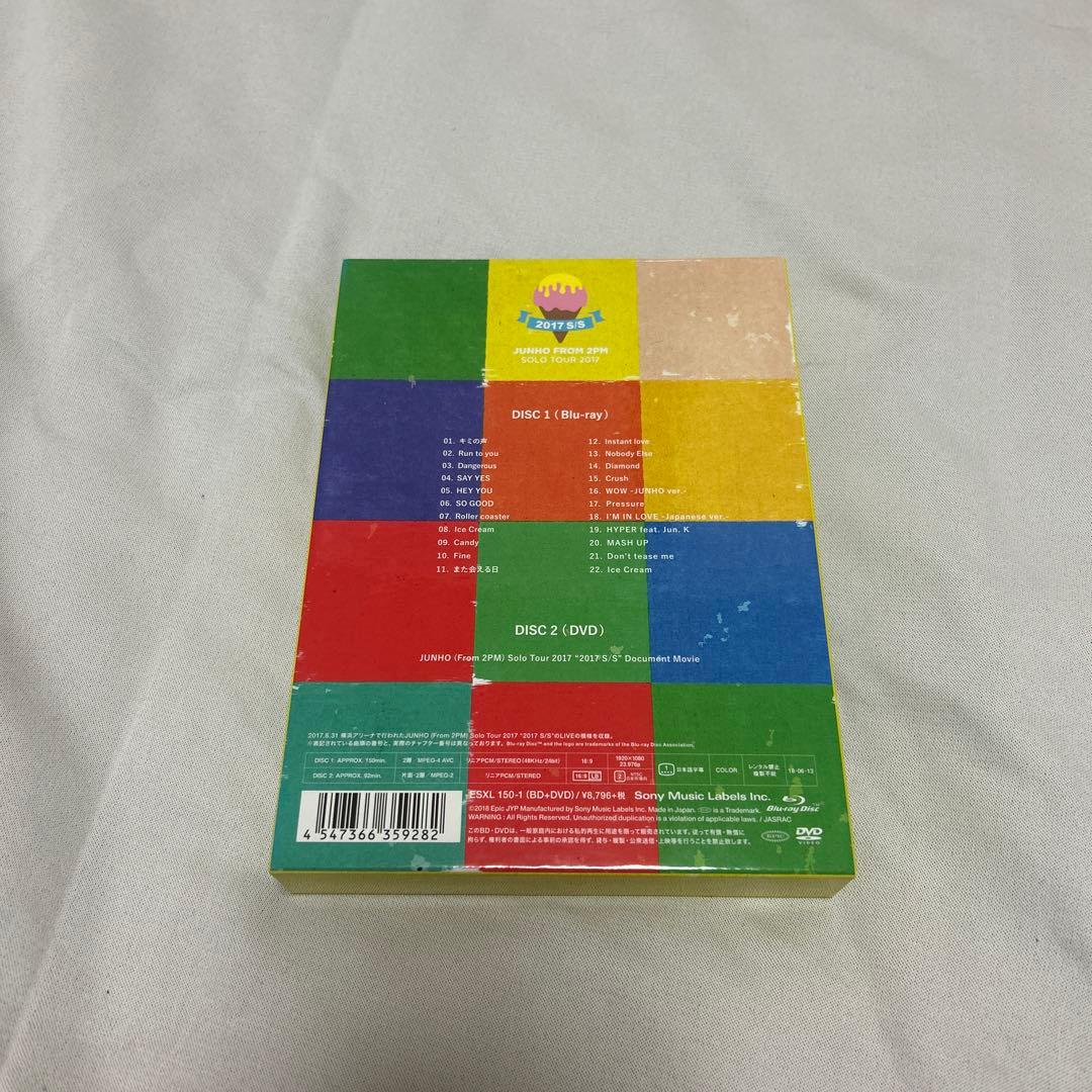 【Blu−ray】 JUNHOFROM2PM SOLOTOUR 2017 S/S