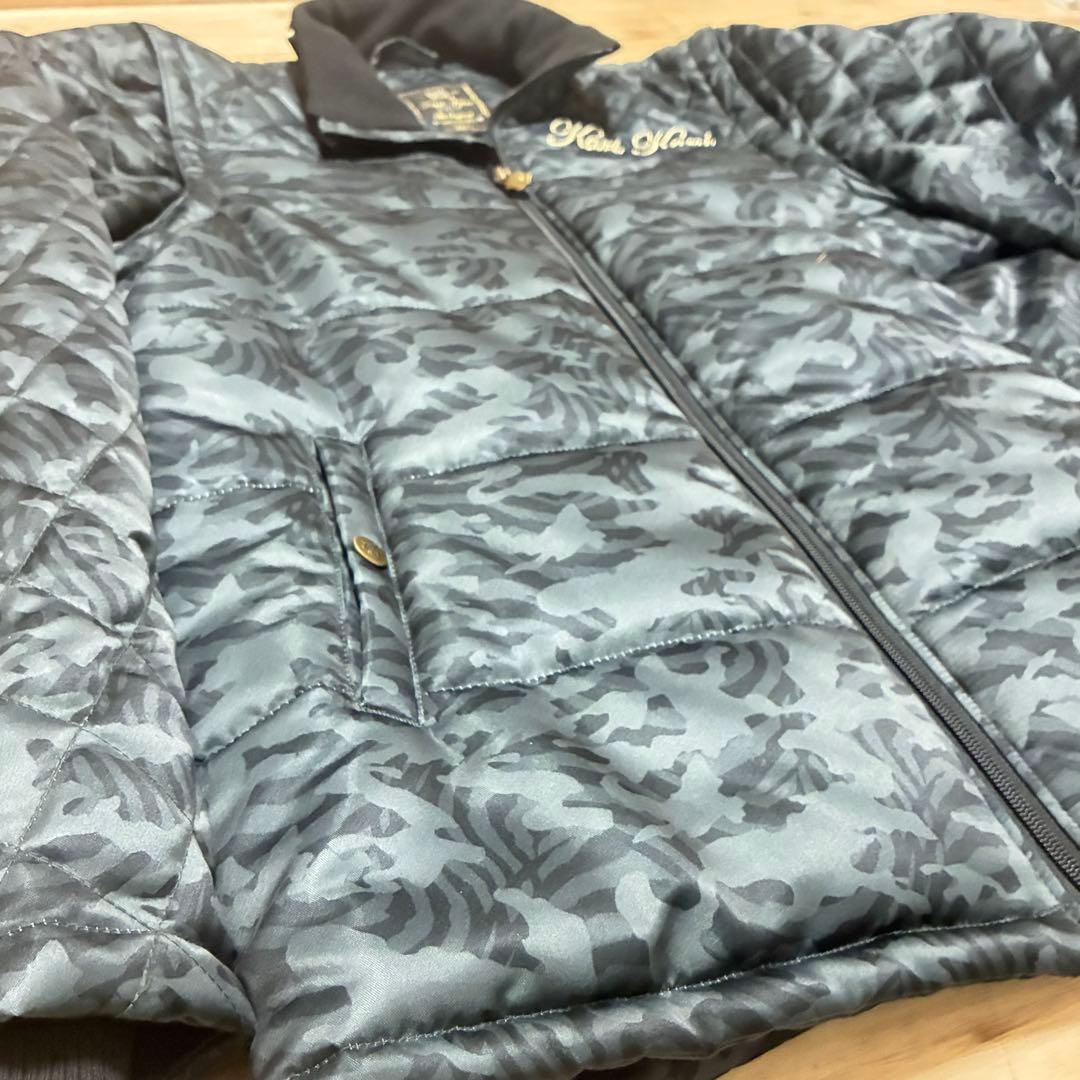 【ゴルファー必見】カールカナイ　中綿ジャケット ベスト2way XL 迷彩