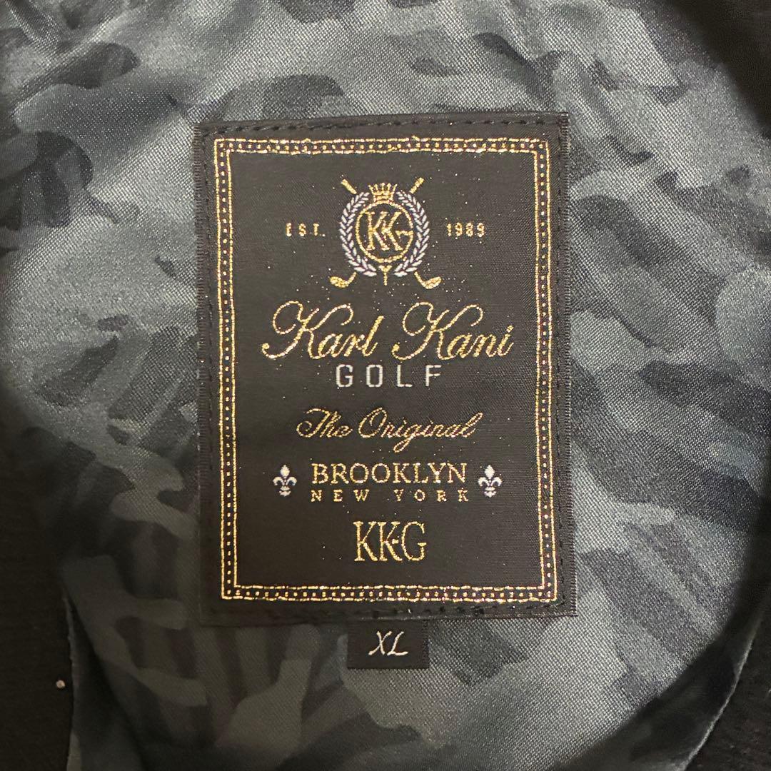 【ゴルファー必見】カールカナイ　中綿ジャケット ベスト2way XL 迷彩