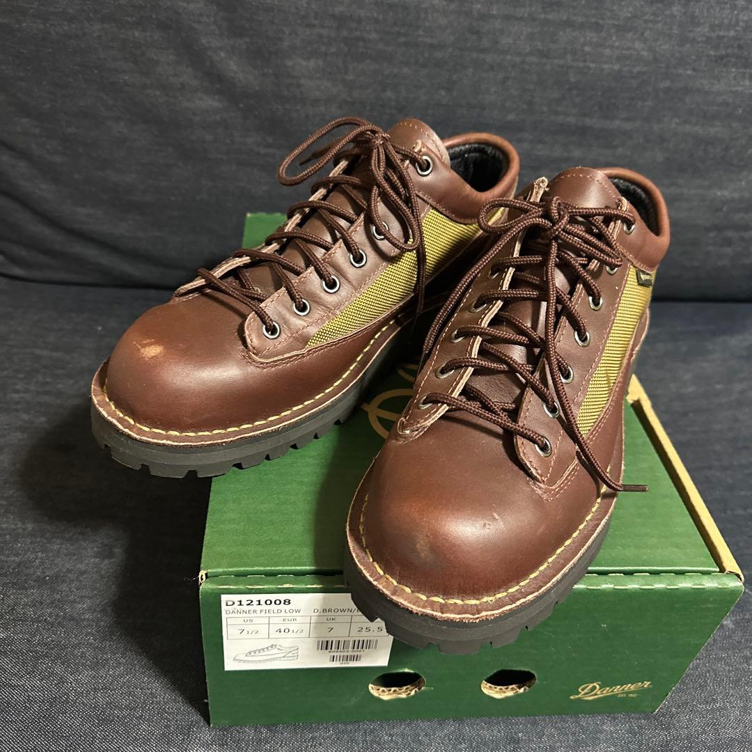 ダナー　ゴアテックス　ロー　ブーツ DANNER LOW FIELD