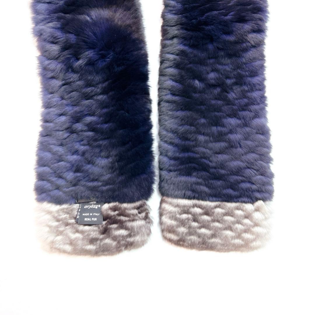 美品 シャネル 17V カシミヤ オリラグ ココマーク マフラー レディース