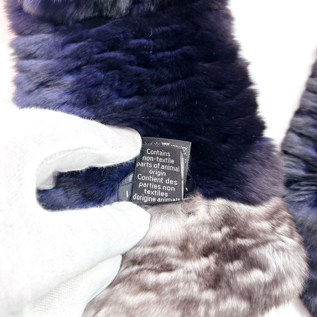 美品 シャネル 17V カシミヤ オリラグ ココマーク マフラー レディース