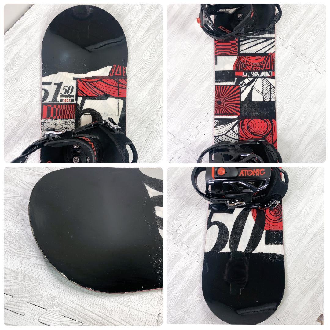 スノーボード２点セット 5150 152cm ATOMIC Mサイズ K2