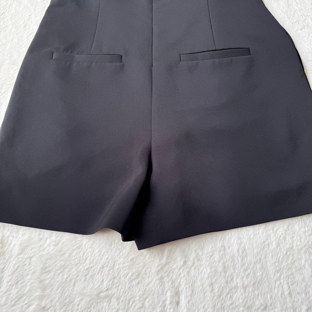 サロペット・オーバーオール・オールインワン 24AW AMERI LADY LIKE PUFF SHORT ROMPERS