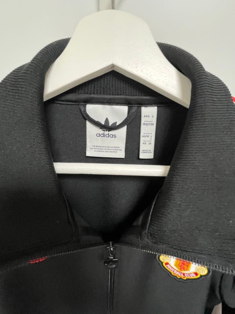 adidas マンUトラックジャケット S