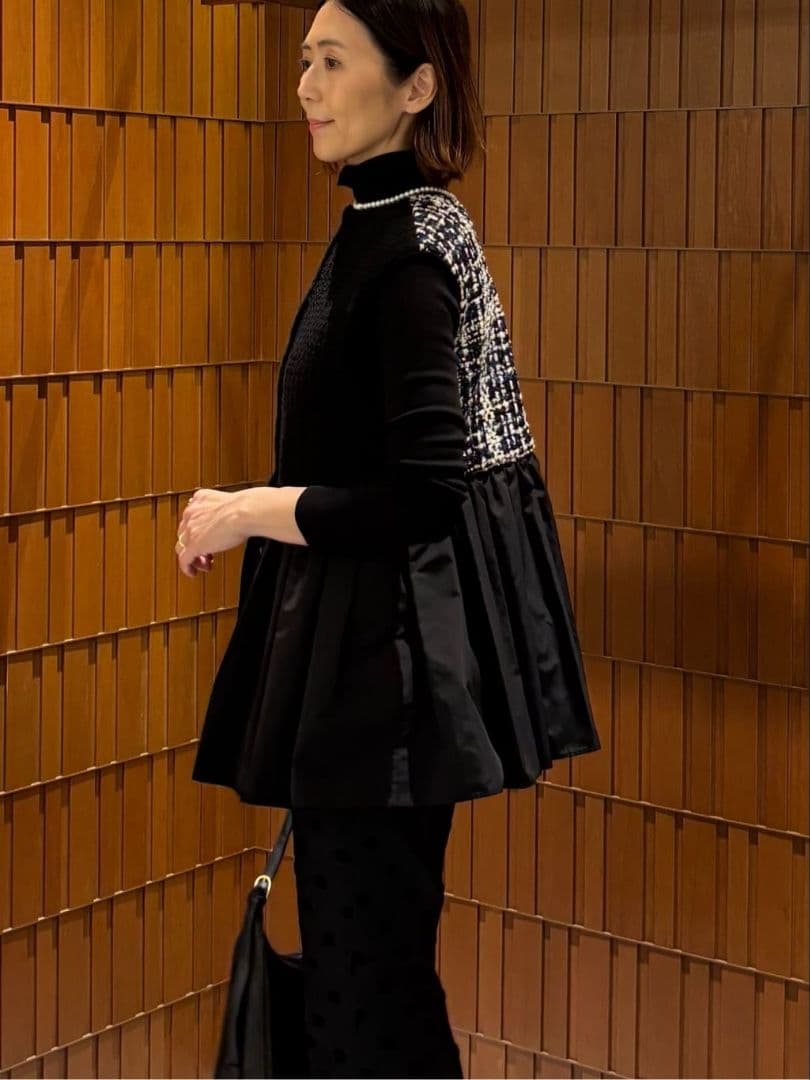 25AW スチュワートファンシー フロンタブルジレ