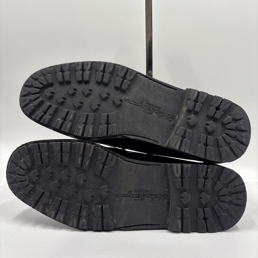 ✨美品✨サルヴァトーレ フェラガモ ガンチーニ ビットローファー ブラック　革靴