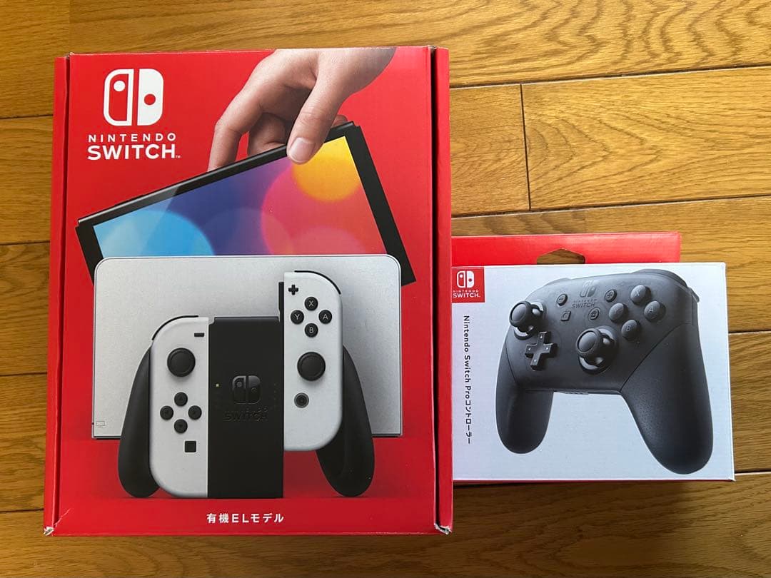 【美品】Nintendo Switch本体　プロコントローラ付き
