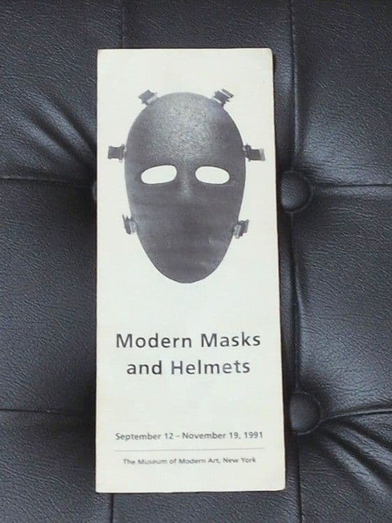 MOMAModern Masks and Helmets 展覧会カタログ