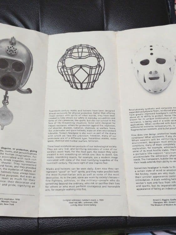 MOMAModern Masks and Helmets 展覧会カタログ