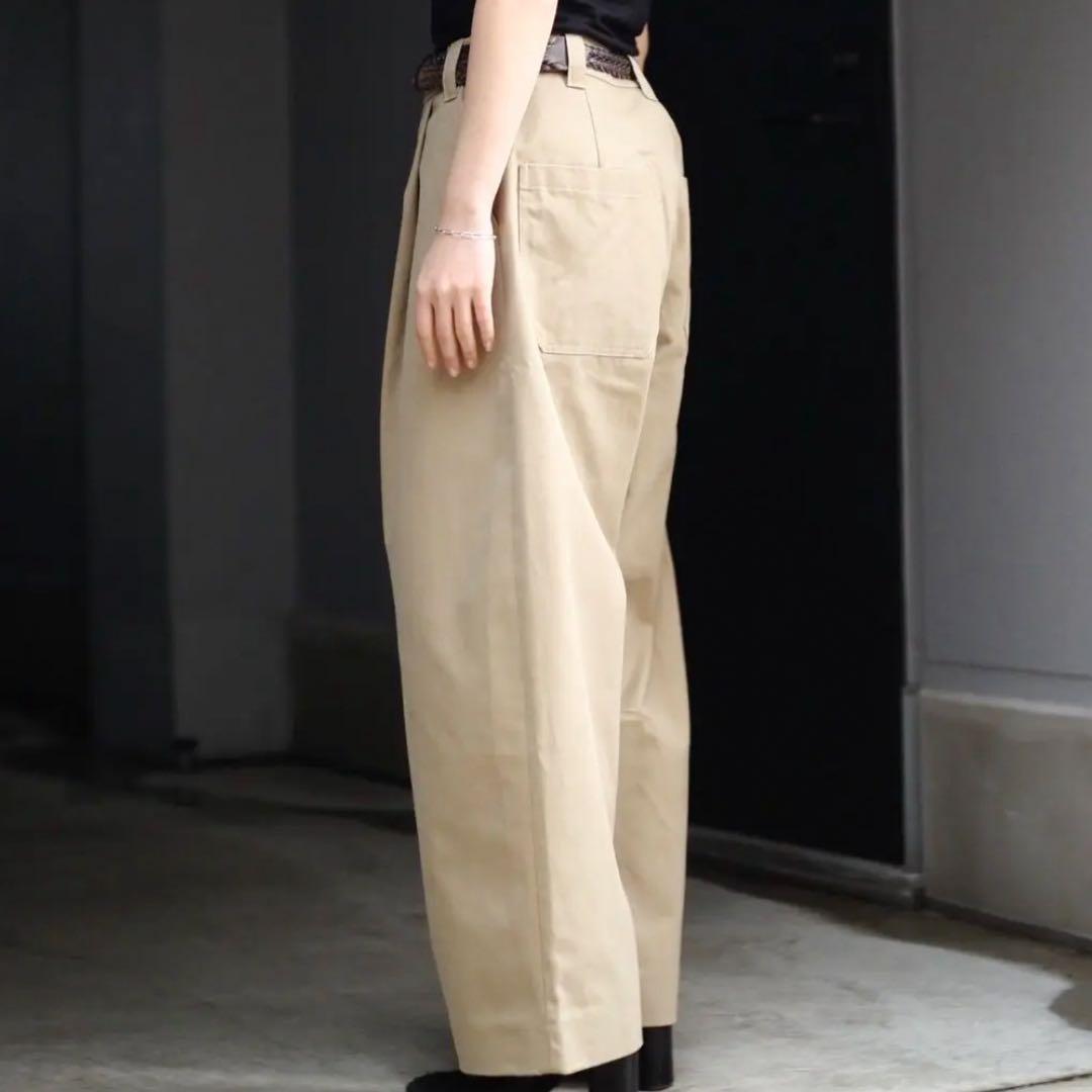 着用2度のみ！STUDIO NICHOLSON SORTE TAN ベージュS⭐︎