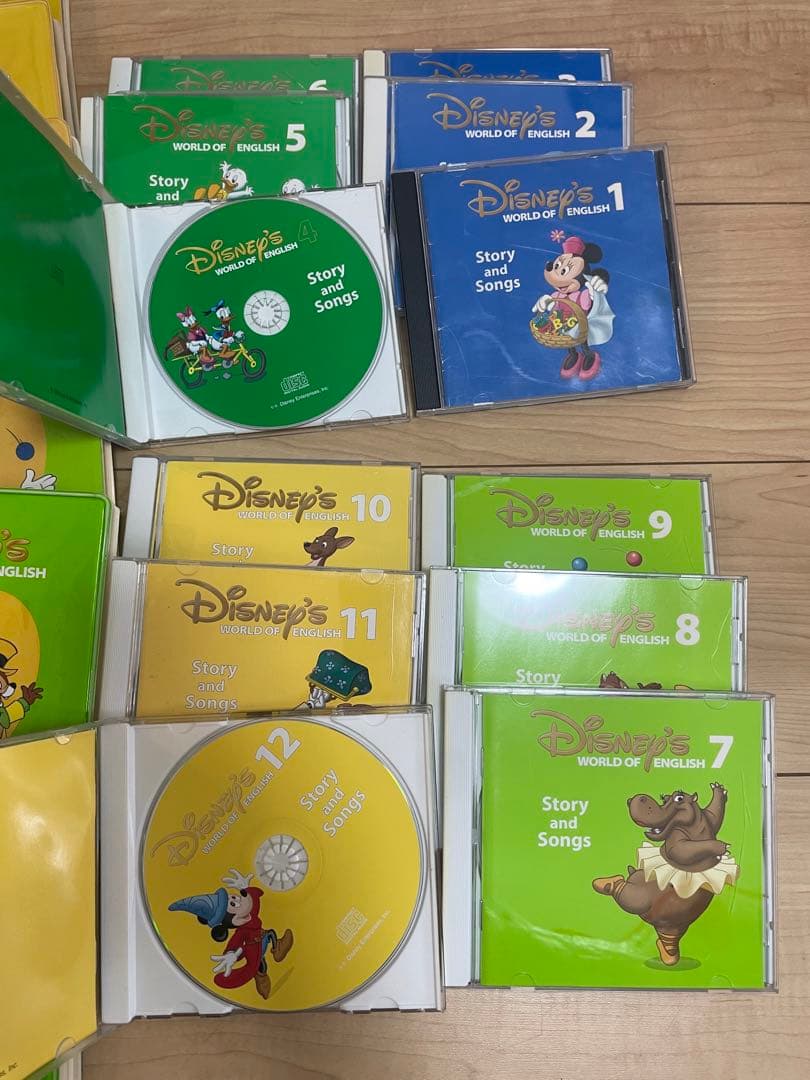 ディズニーワールドオブイングリッシュ ディズニー英語システム DVD、CD