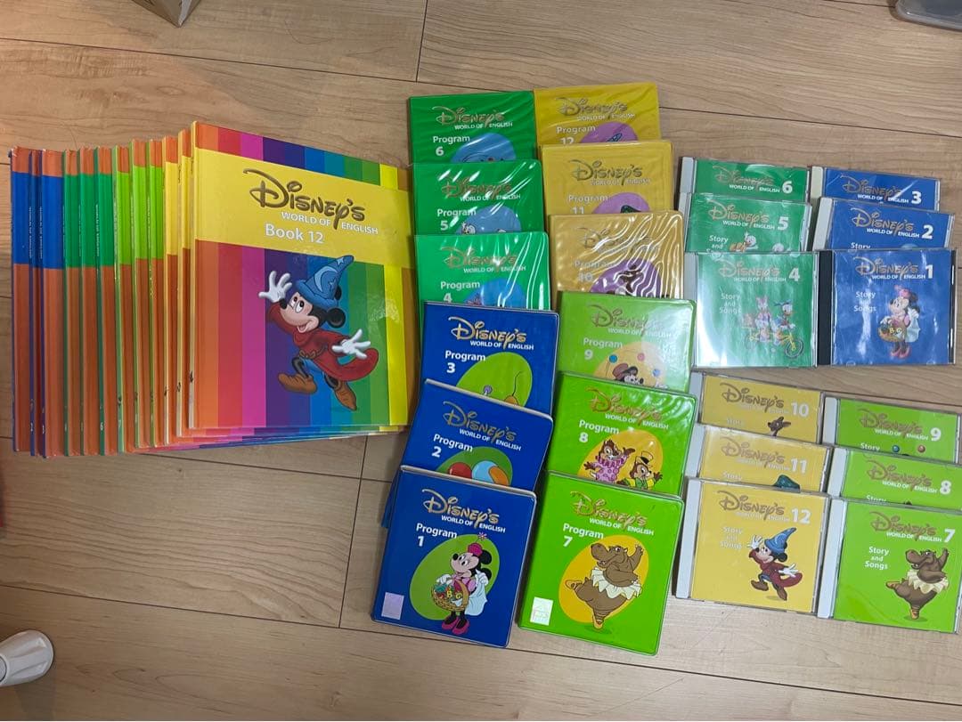 ディズニーワールドオブイングリッシュ ディズニー英語システム DVD、CD