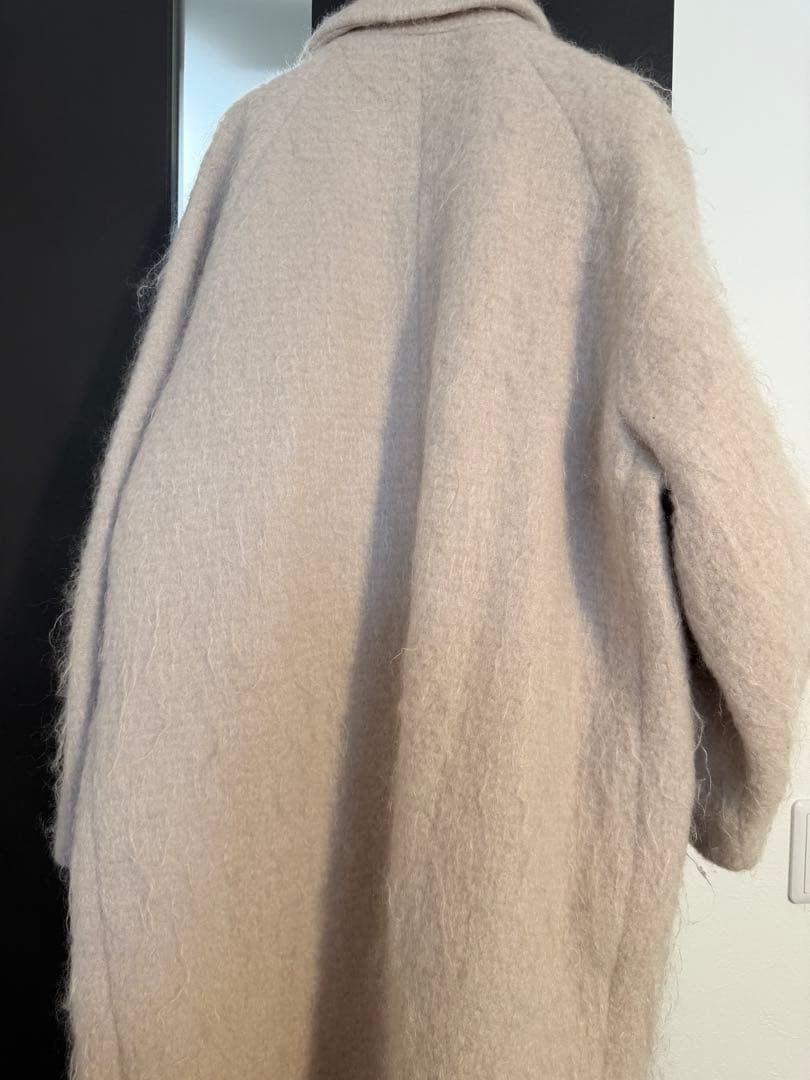 ジャケット・アウター DEFORMATION COLLAR SHAGGY COAT