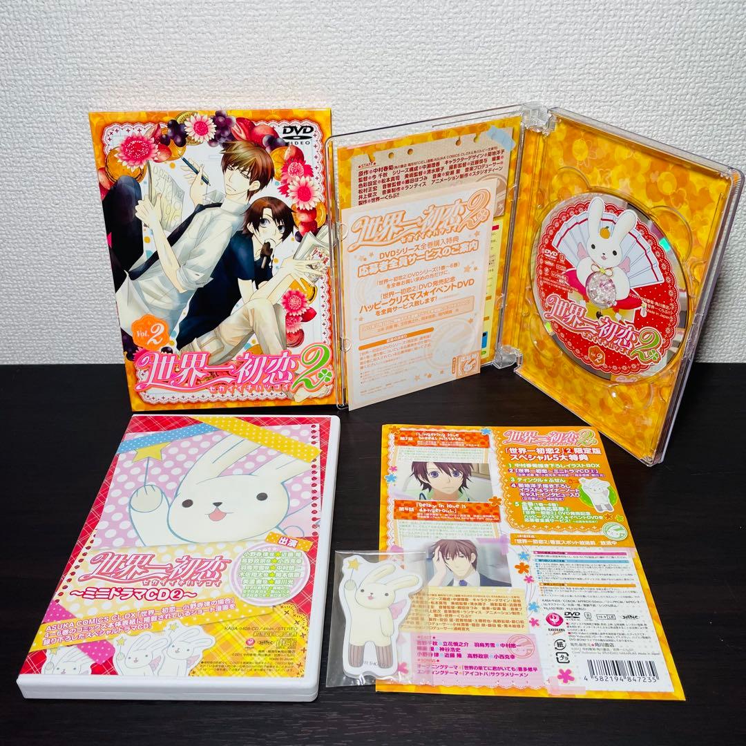 世界一初恋 DVD 特装版全巻 グッズ＆ドラマ•ラジオCD付き 全巻セット