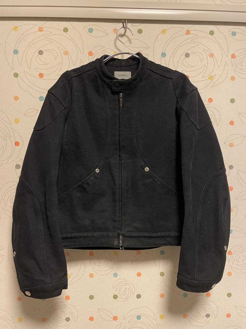 ジャケット・アウター conz duck biker zipup jacket