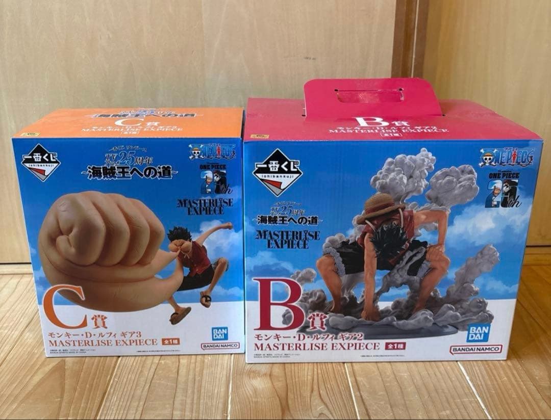 ワンピース 一番くじ ～海賊王への道～ モンキー・D・ルフィ ギア2 ギア3