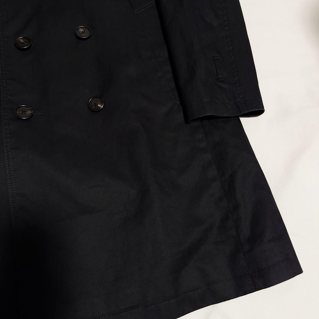 ゆう！希少サイズ ３Ｌ★大人気 ブラックレーベル 赤CBチェック トレンチ