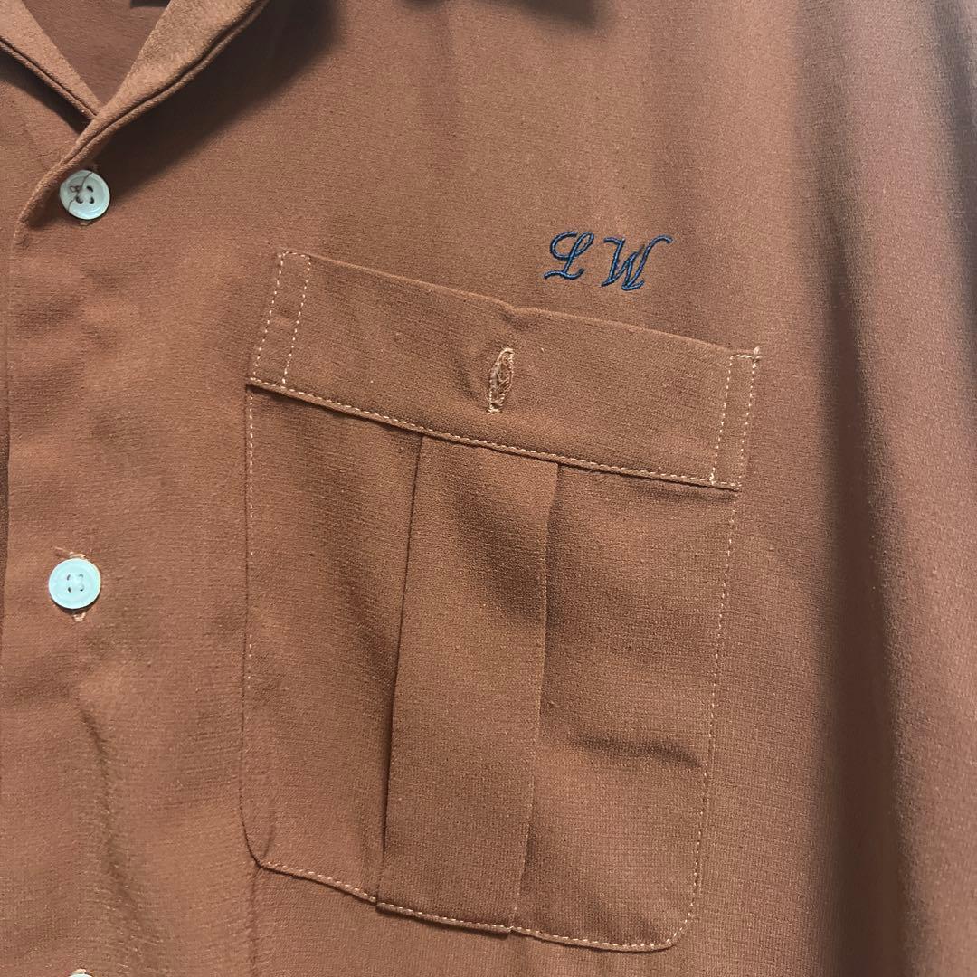 ボーリングシャツ オープンカラーシャツ