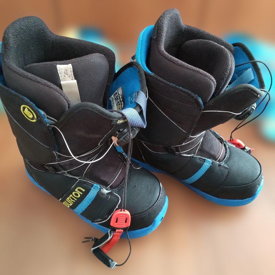 BURTONチョッパー 子供スノーボードセット 111 ブーツ 23cm